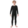 Children Winter Ski Thermal Underwear Sets Boys Girls Warm Breathable Thermo Underwear Sets Long Sleeve T-shirt - Image 2