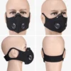 Cycling Mask Activated Carbon Anti-Pollution Masks Breathing Valve Protective Cycling Mask With Filter Windproof Dust Mask - Image 2