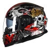 DOT Appoved High Quality Double Lens Full Face Helmet Abs Full Face Motocross Motorcycle Racing Helmet Unisex Kask Glove Mask - Image 3