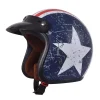 DOT Approved Retro 3/4 Motorcycle Helmet Jet Scooter Women Men Vintage Half 3/4 Open Face Helmet Capacete De Moto Casco Vespa - Image 5