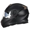 DOT ECE Double Lens Motorcycle Helmet Motorbike Motocross Flip Up Helmet Riding Full Face Crash Scooter ABS Shell Casco Vespa - Image 6