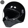 DOT Motorcross Motorcycle Vintage Helmet Moto Racing Ride Full Face Helmet Chopper Retro Helmet Riding Casco Moto All Seasons - Image 5