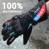 DUHAN 100% Waterproof Motorcycle Gloves Heated Guantes Heating Motorbike Riding Gloves Touch Screen Gloves Gant Moto for Winter - Image 2