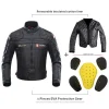 DUHAN Grey Motorcycle Jacket Man Motorcycle Racing Riding Suit Windproof Body Armor Moto Protector Clothing Set - Image 4