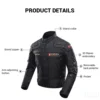 DUHAN Windproof Motocross Jacket Motorcycle Pants Men Motorcycle Jacket Wear-resistant Body Armor Moto Clothing for Winter - Image 5