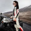 DUHAN Women Motorcycle Jacket Black Motorcycle Pants Moto Suit Jacket Breathable Mesh Touring Motorbike Clothing Set for Summwe - Image 5