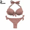 EONAR Push Up Bikini Women Bandage Swimsuits Brazilian Cut Bottom Bikini Set Bathing Suits maillot de bain femme Swimwear - Image 6