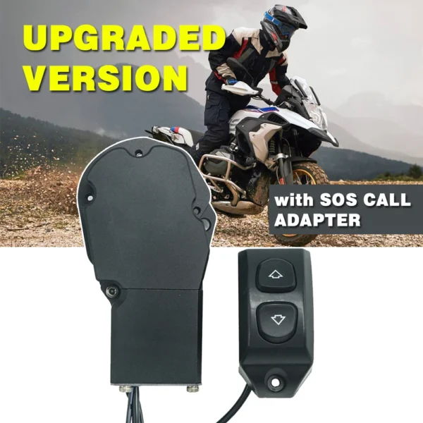 Electric Windscreen For BMW R1250GS Adventure R1250 GS/ADV Elevator Windshield Electrical Remote Control Switch SOS Adapter