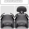 FOR BMW C400GT C 400 X Motorcycle Accessories Black Rear Passenger Seat Backrest Cushion Back Rest Pad - Image 2