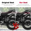 For BMW R1200GS R1250GS Adventure Motorcycle Seat Cushions Motorcyclist Front Rear Seat Pillion Cushion Camelback Model KEMiMOTO - Image 2