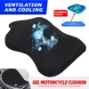 For SUZUKI DL650 V-Strom DL 650 XT VStrom DL 250 1000 XT Motorcycle Accessories Gel Seat Cushion Cover Air Pad Pressure Guard - Image 2