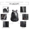 GHOST RACING Waterproof Motorcycle Bag Motorcycle Backpack Tank Bag Carbon Fiber Moto Motorbike Helmet Bags Travel Luggage # - Image 4