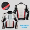 GHOST RACING Waterproof Motorcycle Jacket Men Blouson Moto Motocross Motorbike Racing Riding Clothing Motorcycle Equipment - Image 4