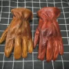 Genuine Leather Motorcycle Gloves Retro Motocross Vintage Touch Screen Riding Biker Moto Gloves Motorbike Full Finger Gloves - Image 5