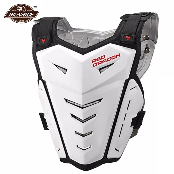 HEROBIKER Motorcycle Body Armor Motorcycle Jacket Motocross Moto Vest Back Chest Protector Off-Road Dirt Bike Protective Gear