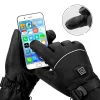 HEROBIKER Motorcycle Gloves Waterproof Heated Guantes Moto Touch Screen Battery Powered Motorbike Racing Riding Gloves Winter## - Image 3