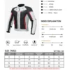 HEROBIKER Waterproof Motorcycle Jacket Man Racing Suit Wearable Motorcycle Jacket+Motorcycle Pants Moto Set With EVA Protection - Image 6