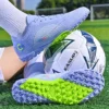 Hot Sale Youth Long Spike Soccer Shoes Children Students Large Size Broken Spike Soccer Shoes Unisex Training Shoes 31-45# - Image 5