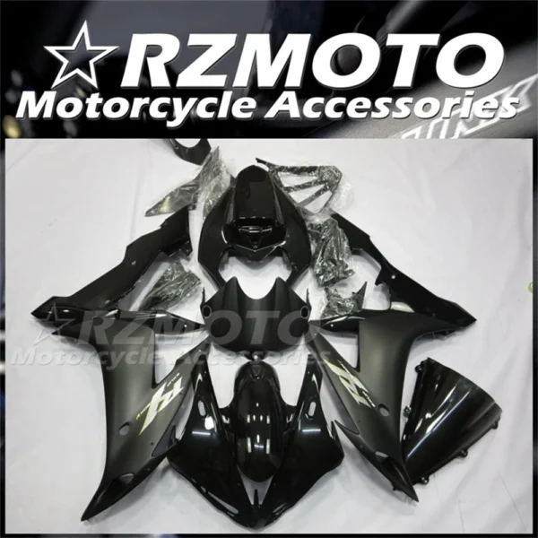 Injection Mold New ABS Motorcycle Fairings Kit Fit for YAMAHA YZF 1000 - R1 2004 2005 2006 04 05 06 Bodywork Set Black Nice