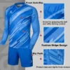 KELME Men Football Jerseys Goalkeeper Jersey Kid Long Sleeve Football Uniform Soccer Shorts Traning Sponge Protector 3801286 - Image 3