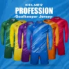 KELME Men Football Jerseys Goalkeeper Jersey Kid Long Sleeve Football Uniform Soccer Shorts Traning Sponge Protector 3801286 - Image 4