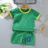 Kids Football Jersey Boy Soccer Jersey Set Polyester Soccer Breathable Football Uniform For Children girl Jersey shorts sets - Image 5