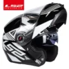 LS2 FF370 Flip Up Motorcycle Helmet Personalised Dual Lens Modular Helmets LS2 Capacete Cascos Para Moto Motocross Racing Helmet - Image 3