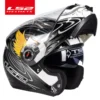 LS2 FF370 Flip Up Motorcycle Helmet Personalised Dual Lens Modular Helmets LS2 Capacete Cascos Para Moto Motocross Racing Helmet - Image 2