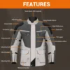 LYSCHY Motorcycle Jacket Summer Moto Suit Motorbike Riding Jacket Motocross Jacket Breathable Waterproof Motorcycle Protection - Image 4