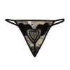 Lace Heart Shape Hollow Out Thong Briefs Transparent Erotic Lingerie String Girls Underpants Intimates G Bragas Underwear - Image 5