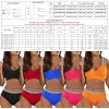 Ladies Sexy Bikini Backless High Waist Triangle Underwear Split Beach Swimsuit Women Swim Shorts And Tops Swimwear 2024 Trend - Image 6