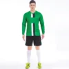 Long Sleeve T-shirts Shorts Soccer Jersey Suit for Men Personalized Custom Football Uniform Male Breathable Sports Clothing 2023 - Image 4