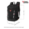 MOTOCENTRIC 2024 New Motorcycle Backpack Waterproof Outdoor Sports Riding Helmet Locomotive Backpack Business Travel Laptop Bag - Image 2