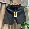 Male Short Pants Drawstring Black Board Beach Men's Shorts Vintage Xxl Clothing 3 Quarter Dry Fit Hot Deals with Free Shipping - Image 3