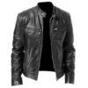 Men PU Leather Motorcycle Jacket Motocross Jacket Chaqueta Moto Spring Autumn Motorbike Riding Jacket Protective Gear S-5XL SIZE - Image 3