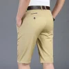 Men Shorts Summer New Knee Length Cotton Business Casual Pants Classic Brand Comfortable Clothing Shorts Male Boardshorts - Image 3