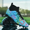 Men Soccer Shoes Chlidren Futsal Non Slip Football Boots Grass Indoor Sports Cleats Football Shoes Kids Trainling Fast Sneakers - Image 6