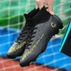 Men Soccer Shoes Cleats Futsal Fast Kids Football Boots Outdoor Indoor Sports Football Shoes Sneakers Grass Training Footwears - Image 3