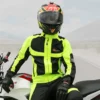 Men Woman Summer Style Breathable Motorcycle Jacket Night High Visible Motorbike Riding Coat with 5pcs Protective pads JK-21 - Image 2