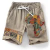 Men's Beach Pants Vintage Ethnic 3D Printed Shorts Men's Summer Breathable Shorts Fitness Street Shorts Men's Sports Casual Wear - Image 2