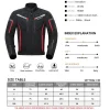 Men's Biker Jacket Waterproof Motorcyclist Motorcycle Jacket Wear-Resistant Motorcycle Accessories Anti-Fall Racing Jacket - Image 5