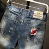 Men's Jeans Ripped Shorts 2024 Summer New Fashion Casual Vintage Slim Fit Denim Shorts Male Brand Clothes - Image 4