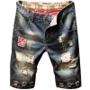 Men's Jeans Ripped Shorts 2024 Summer New Fashion Casual Vintage Slim Fit Denim Shorts Male Brand Clothes - Image 6