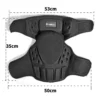 Men's Motorcycle Knee Pads Motorbike Motocross Knee Protector Guard Winter Keep Warm Moto Knee Protector Protective Gear Black - Image 4