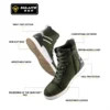 Men's Motorcycle Shoes Four Seasons Motorbike Gear Shift Breatheable Anti-fall Rider Road Racing Biker Boot Casual Shoes Boots - Image 6