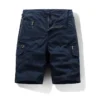 Men's Summer Plus Size Cropped Loose Straight Leg Pants Multi-bag Cotton Cargo Shorts - Image 4