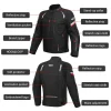 Motorcycle Accessories Windproof Men's Biker Jacket Wear-Resistant Motorcycle Jacket Waterproof Motorcyclist CE Protective Gear - Image 6