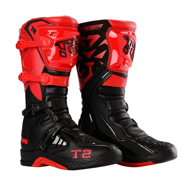 Motorcycle Boots Men Crashproof Motorcycle Riding Shoes Impact Resistance Road Cycling Boots Wear Resistant Botas Moto Balance