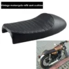 Motorcycle Cafe Racer Vintage Replacement Hump Saddle Seat Bag Suitable Hump Cushion For Yamaha Kawasaki Honda Cg125 CB 200-750 - Image 4