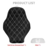 Motorcycle Driver Low Profile Solo Seat Diamond Cushion For Harley Softail Fatboy Breakout FLSTF FXBRS 2018-2021 2022 2023 Black - Image 5